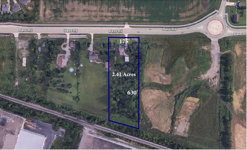 6601 Bass Rd, Fort Wayne, IN à vendre - Aérien - Image 2 de 3