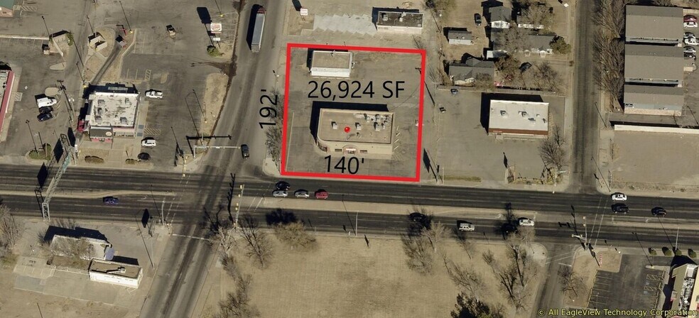 800 N Buchanan St, Amarillo, TX à vendre - Aérien - Image 2 de 3