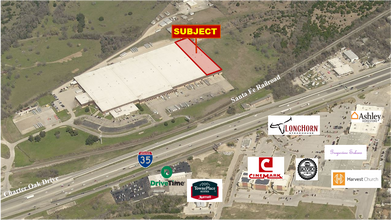 2526 Charter Oak Dr, Temple, TX - Aerial map view