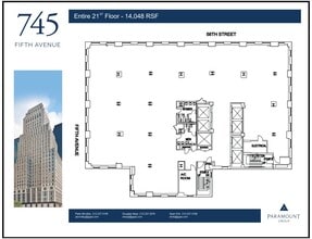 745 Fifth Ave, New York, NY for lease Floor Plan- Image 1 of 1