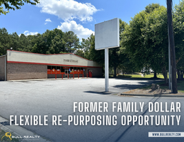 Former Family Dollar | Flexible Re-Purposing - Parc de stationnement couvert