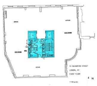 Plus de détails pour 55-59 Blandford St, Londres - Bureau à louer