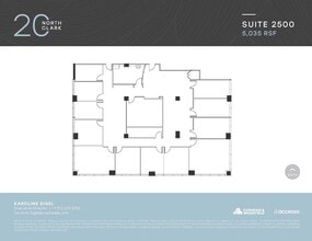 20 N Clark St, Chicago, IL for lease Floor Plan- Image 1 of 1