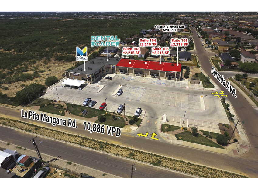 3120 Pita Mangana Rd, Laredo, TX à vendre - Aérien - Image 1 de 1