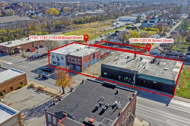 Plus de détails pour 1187 W Broad St, Columbus, OH - Commerce de détail à louer