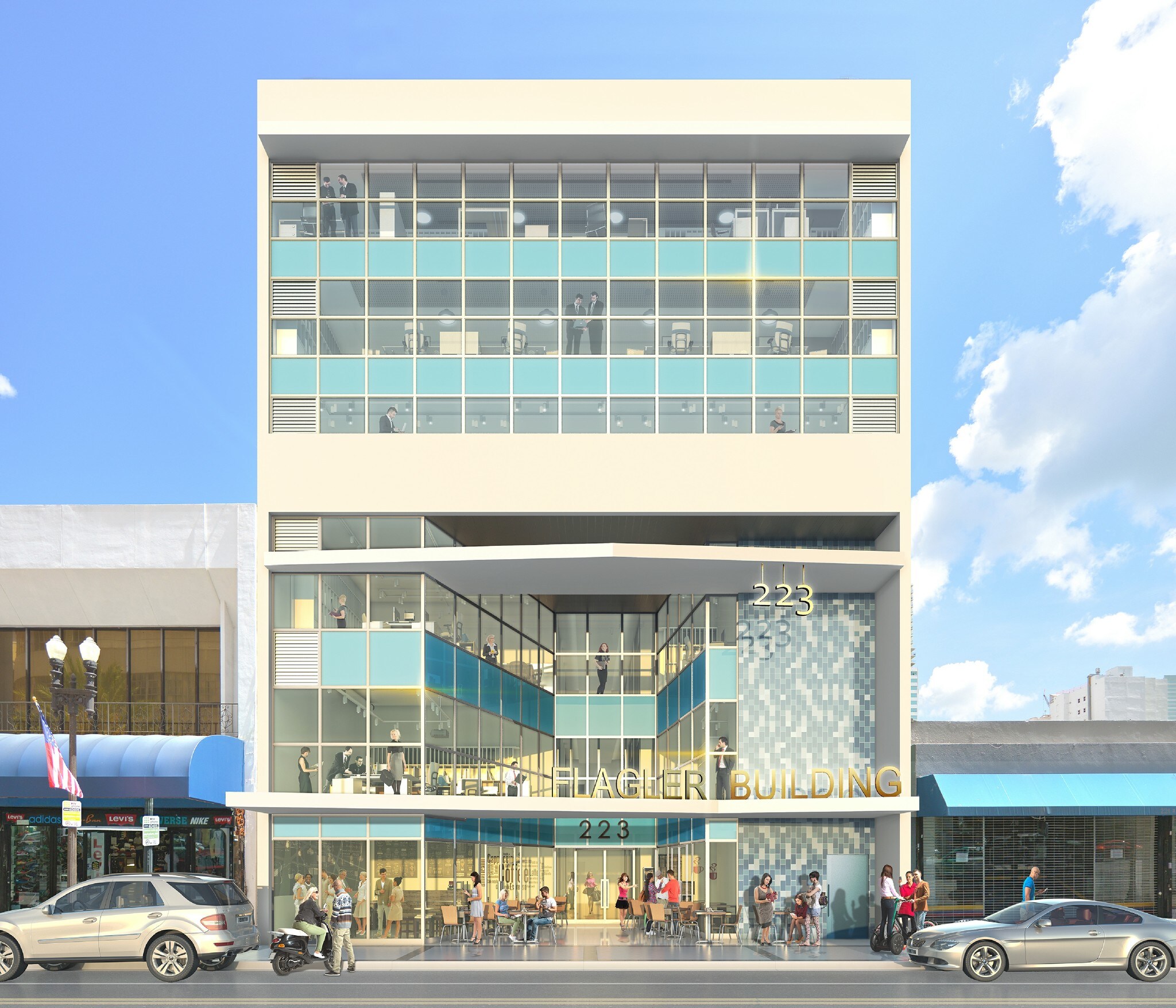 219-223 E Flagler St, Miami, FL for lease Primary Photo- Image 1 of 16