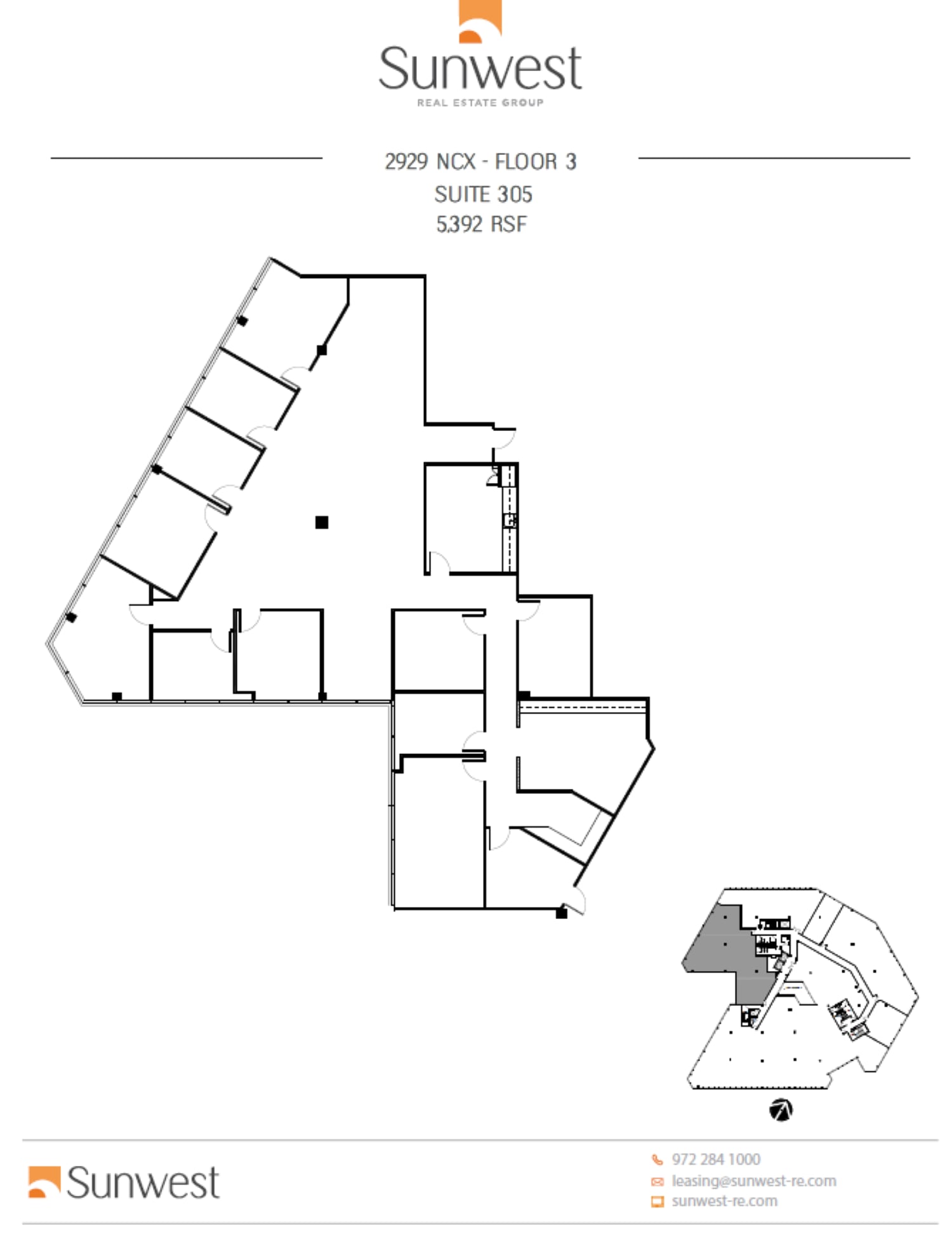 2929 N Central Expy, Richardson, TX for lease Floor Plan- Image 1 of 10