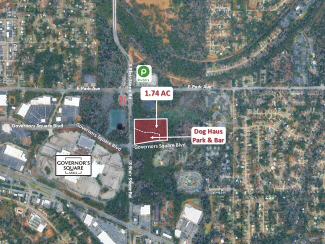 Plus de détails pour 485 S Blair Stone Rd, Tallahassee, FL - Terrain à vendre