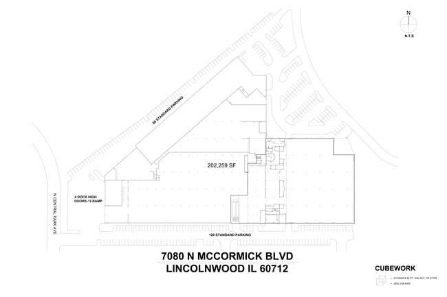 Plus de détails pour 7080 N Mccormick Blvd, Lincolnwood, IL - Bureau, Industriel à louer