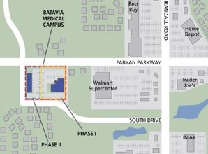 2550-2586 W Fabyan Pky, Batavia, IL - aerial  map view