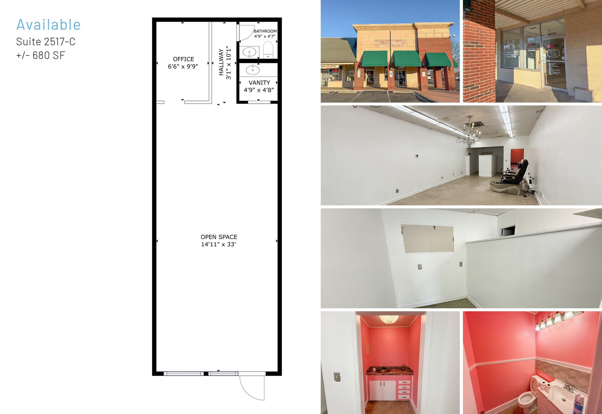 3400-3500 Wilkinson Blvd, Charlotte, NC à louer Plan d’étage- Image 1 de 1