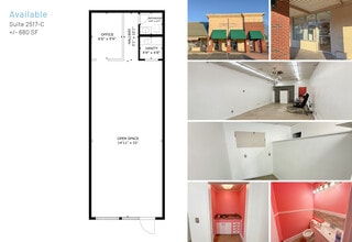 3400-3500 Wilkinson Blvd, Charlotte, NC à louer Plan d’étage- Image 1 de 1