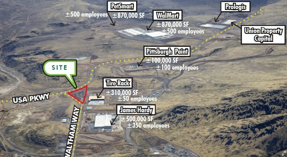 3500 Waltham Way, Mccarran, NV à louer - Aérien - Image 3 de 4