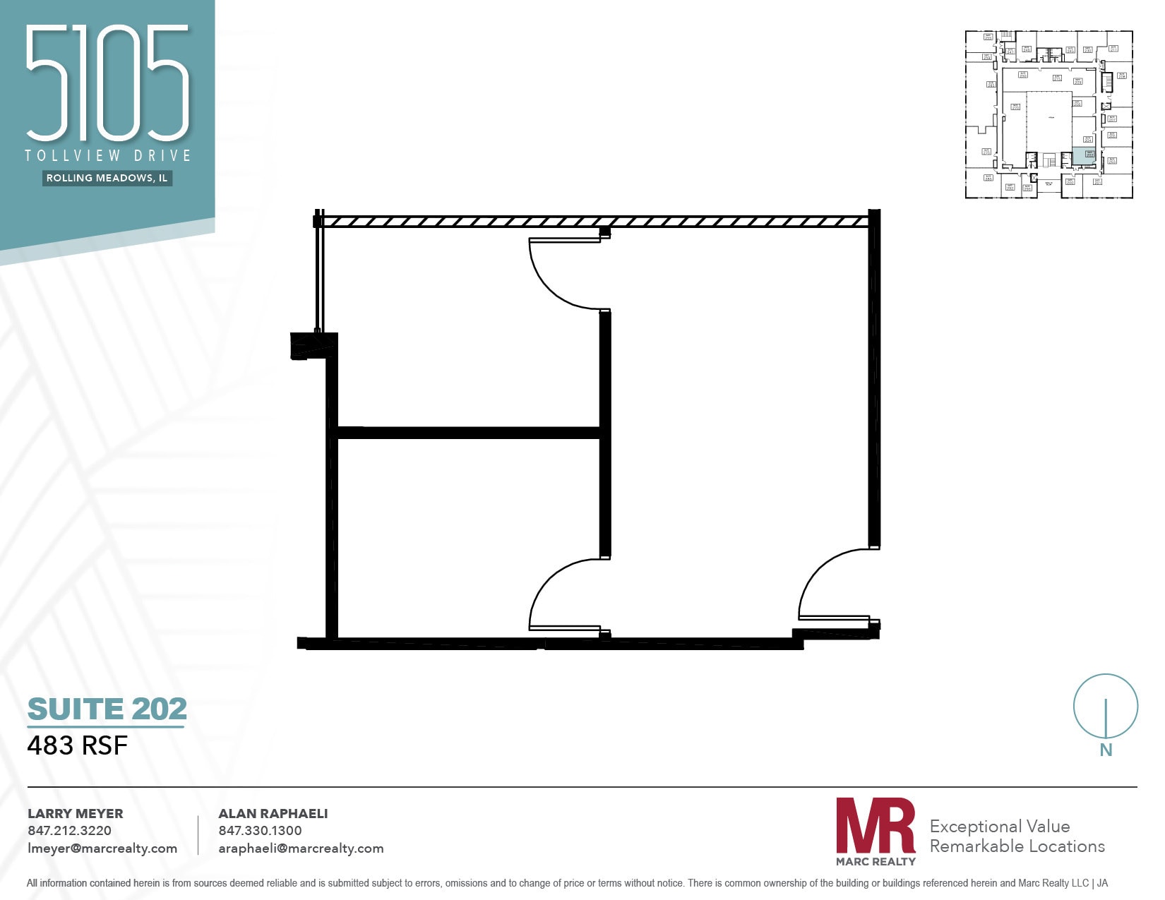 5105 Tollview Dr, Rolling Meadows, IL for lease Floor Plan- Image 1 of 1
