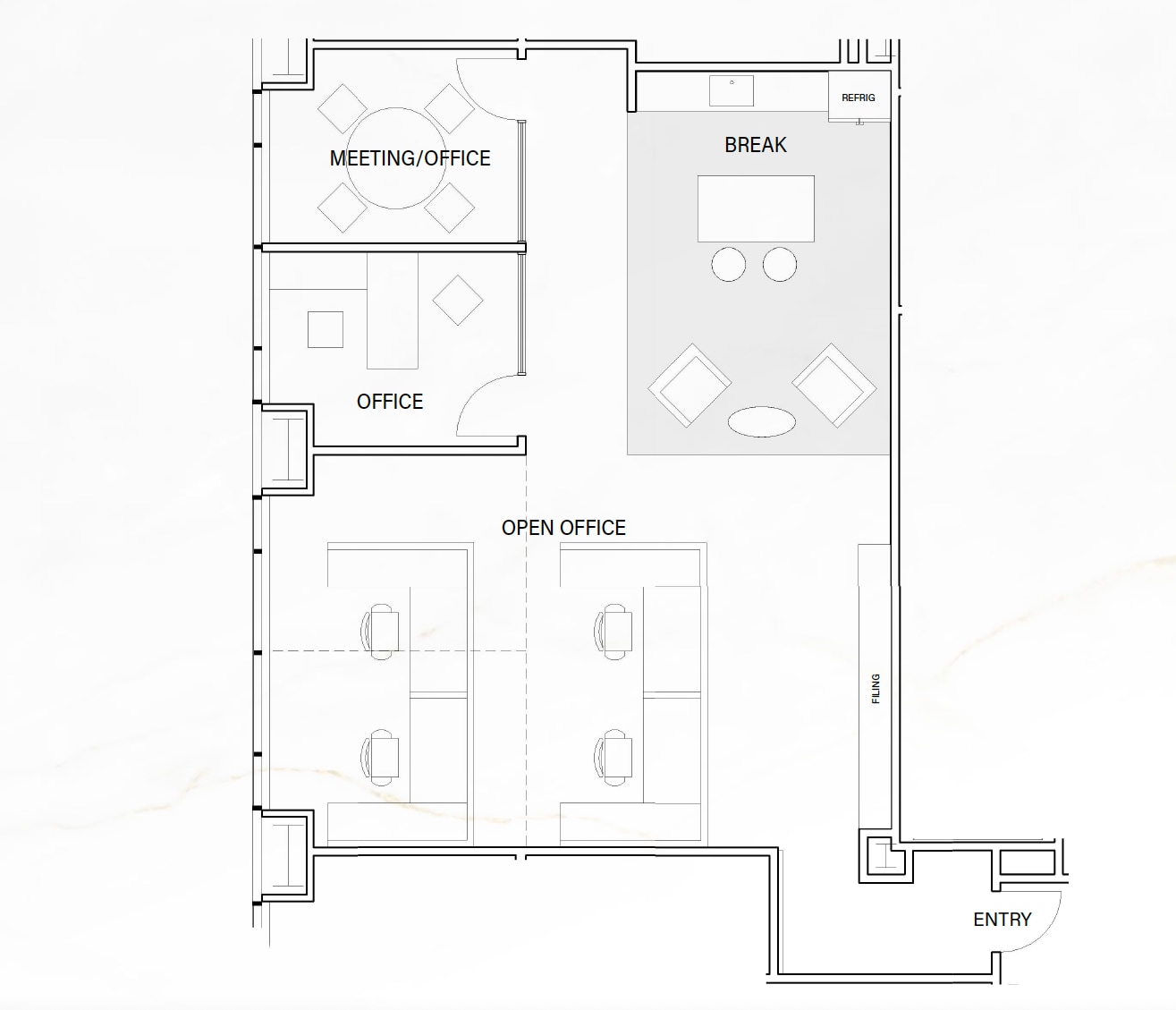 1 Sansome St, San Francisco, CA à louer Plan d’étage- Image 1 de 1