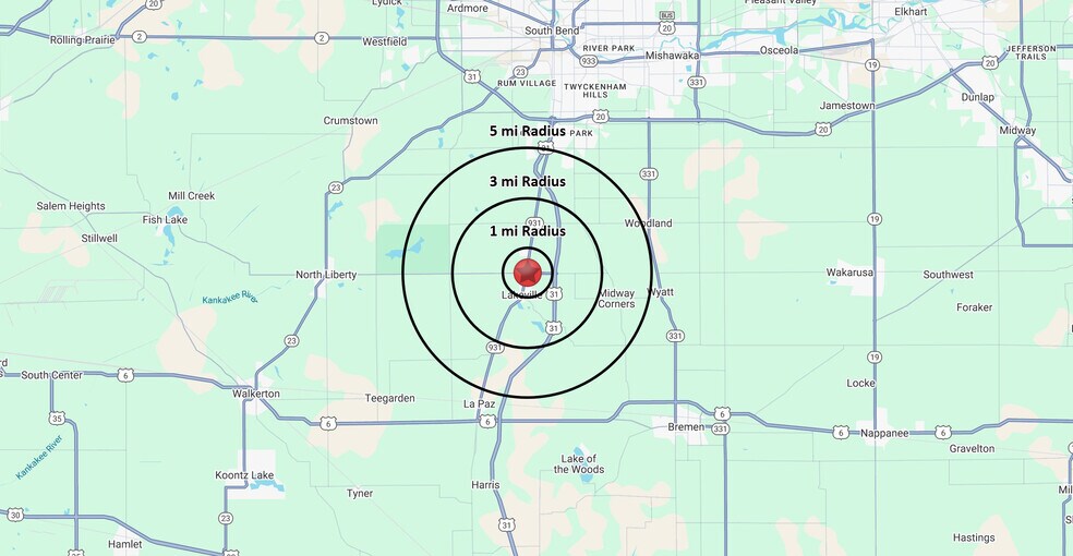 US 31 & Pierce Rd, Lakeville, IN à vendre - Photo du bâtiment - Image 3 de 3