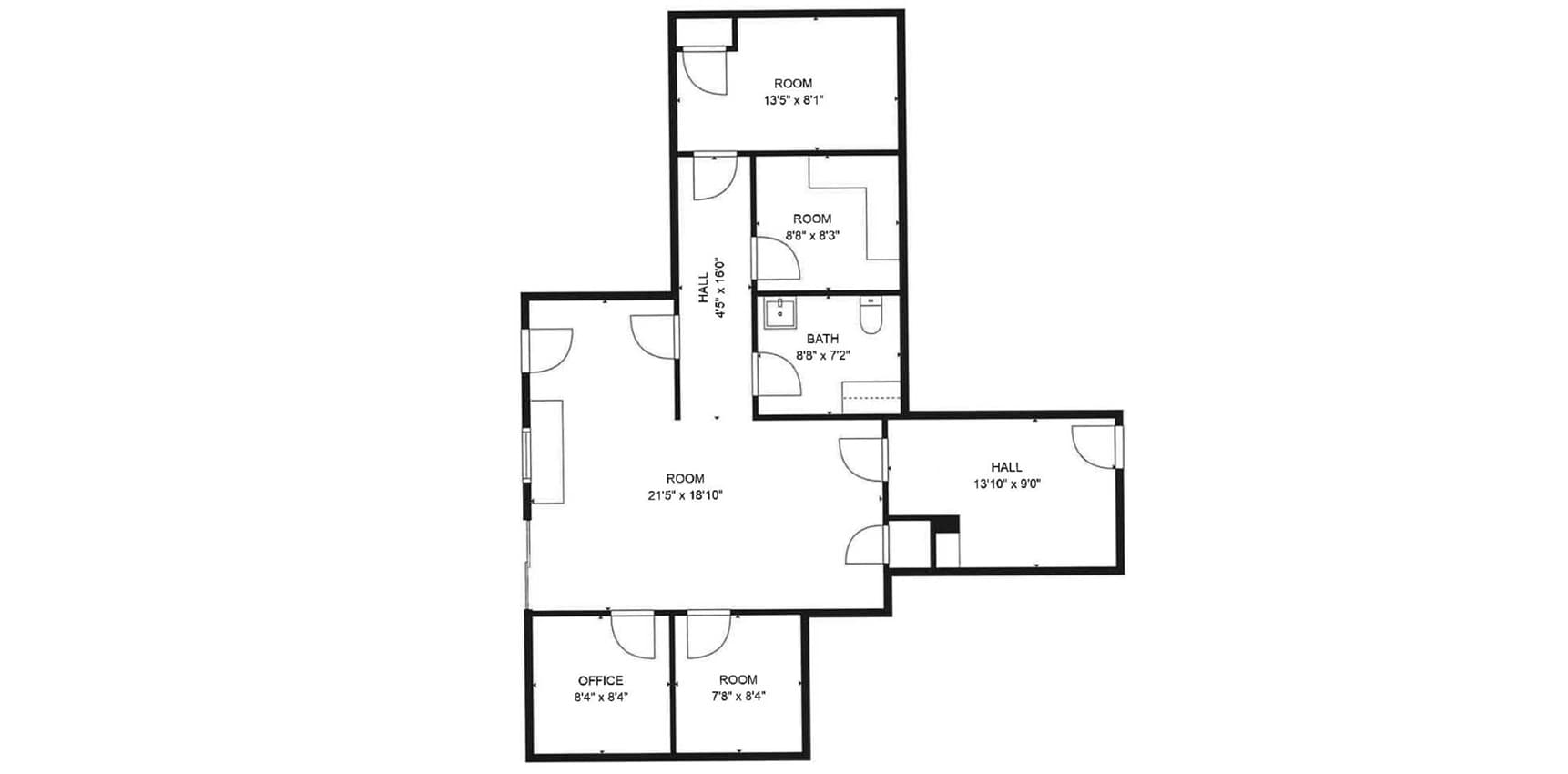 2801 Parklawn Dr, Midwest City, OK for lease Floor Plan- Image 1 of 1