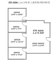 459 N Gilbert Rd, Gilbert, AZ for lease Floor Plan- Image 1 of 1