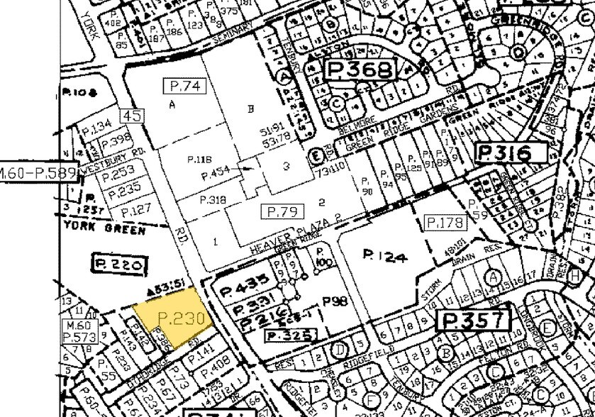 1212 York Rd, Lutherville, MD à louer - Plan cadastral - Image 2 de 22