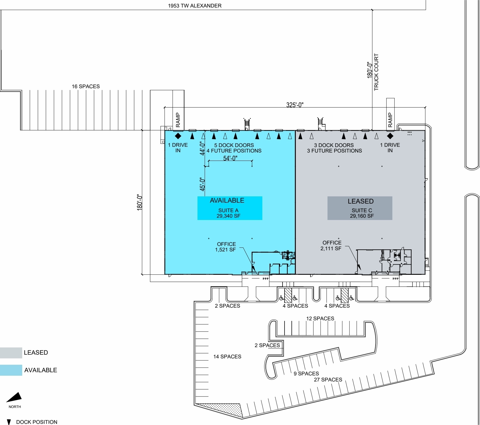 1951 T W Alexander Dr, Durham, NC for lease Site Plan- Image 1 of 1