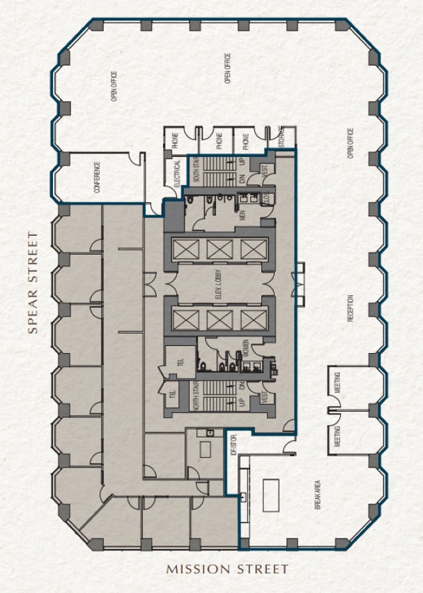 101 Mission St, San Francisco, CA for lease Interior Photo- Image 1 of 1