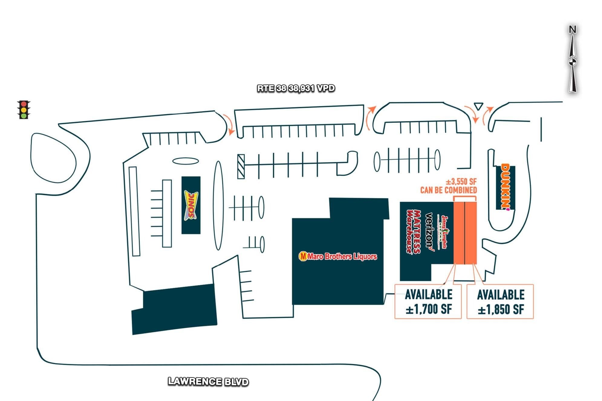 1508 Route 38, Hainesport, NJ for lease Site Plan- Image 1 of 1