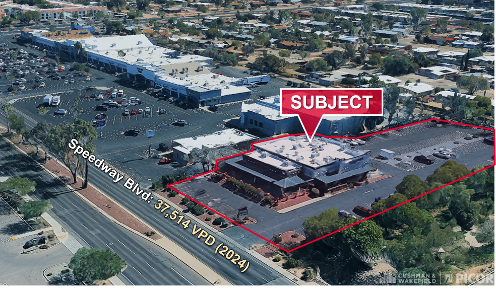 6118 E Speedway Blvd, Tucson, AZ à vendre - Photo du bâtiment - Image 2 de 17