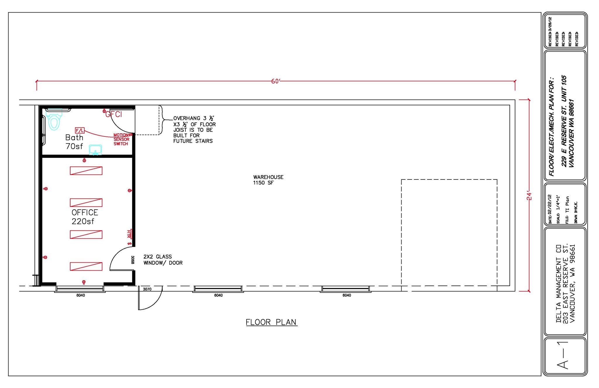 1915 E 5th St, Vancouver, WA for lease Interior Photo- Image 1 of 1