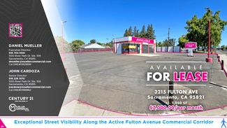 Plus de détails pour 3215 Fulton Ave, Sacramento, CA - Commerce de détail à louer