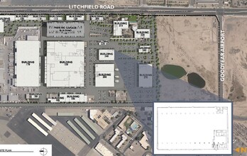 1300 S Litchfield Rd, Goodyear, AZ for lease Site Plan- Image 1 of 2