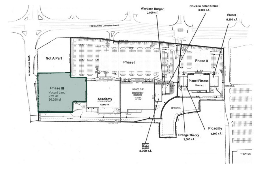 6890 Pleasant Hill Rd, Olive Branch, MS à vendre - Photo du bâtiment - Image 2 de 2