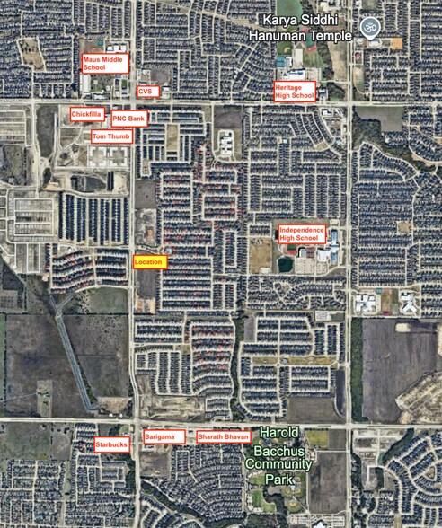 Coit Rd, Frisco, TX à louer - Photo du bâtiment - Image 2 de 6