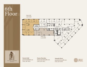 7910 Woodmont Ave, Bethesda, MD à louer Plan d’étage- Image 1 de 1
