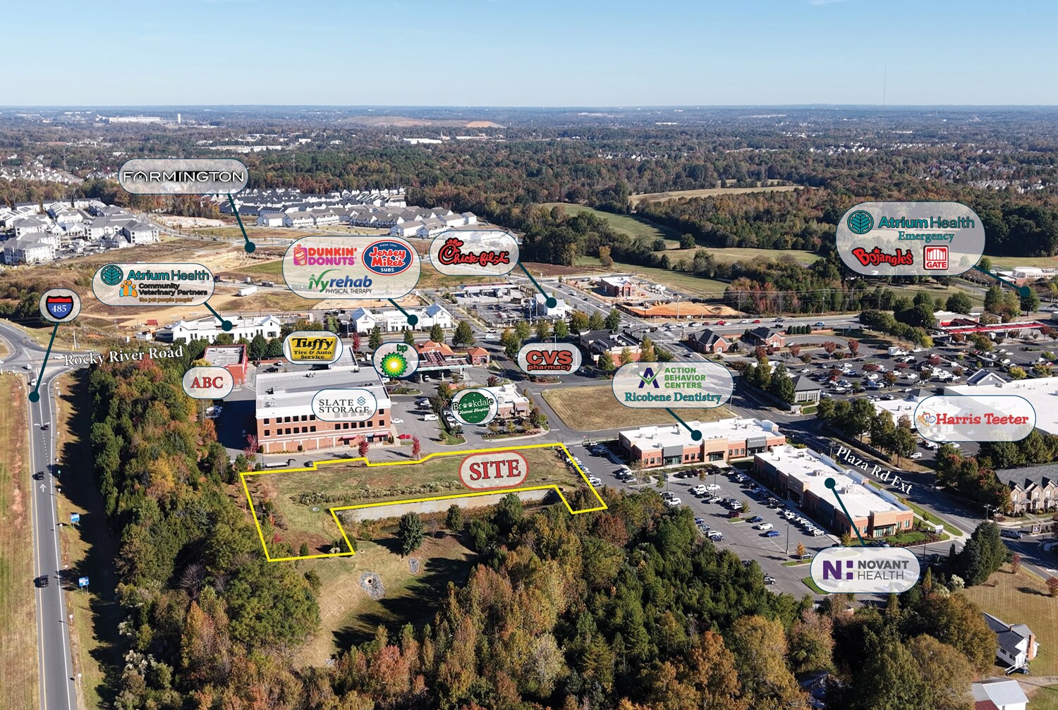 13542 Plaza Road Ext, Charlotte, NC à vendre Photo du bâtiment- Image 1 de 4