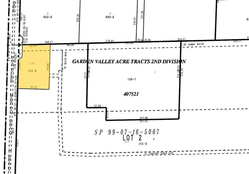 11601 Canyon Rd E, Puyallup, WA à louer - Plan cadastral - Image 2 de 5