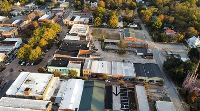 124 Trinity St, Abbeville, SC - AERIAL  map view - Image1