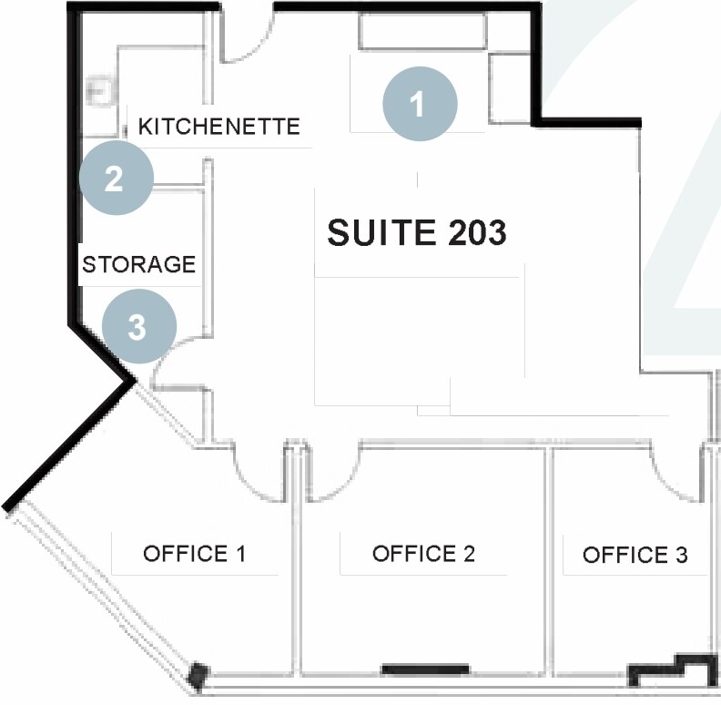 40 W Cochran St, Simi Valley, CA à louer Plan d’étage- Image 1 de 5