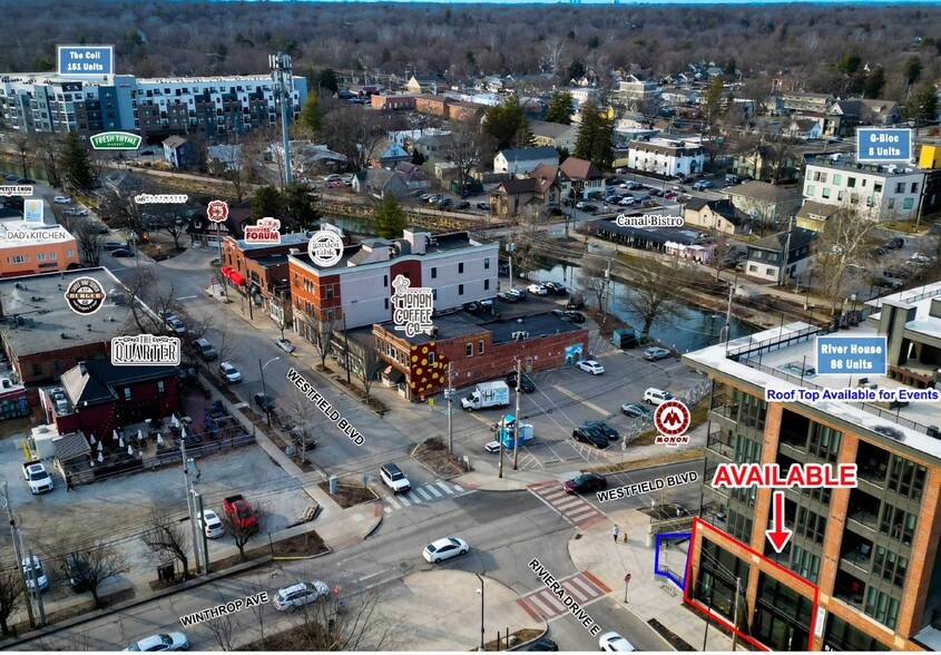 6311 E Westfield Blvd, Indianapolis, IN à louer - Photo du bâtiment - Image 2 de 9