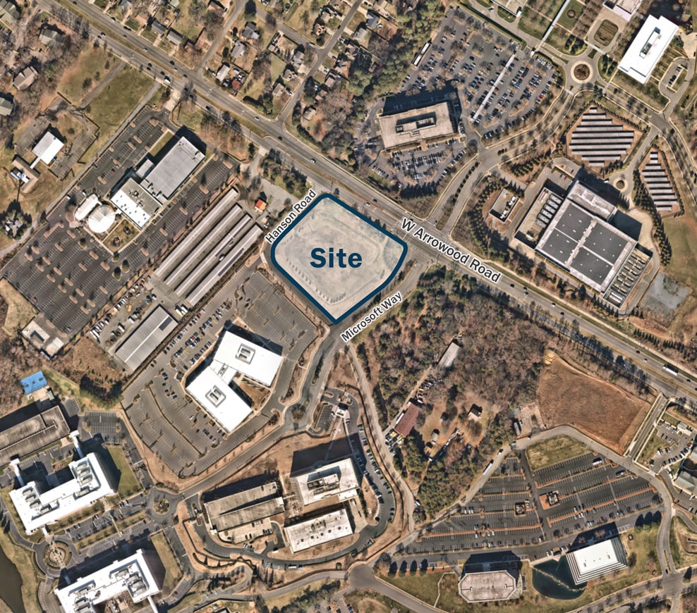 0 Microsoft Way, Charlotte, NC for sale Aerial- Image 1 of 2