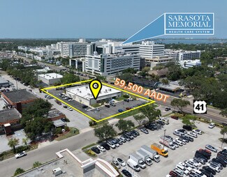 Plus de détails pour 1427-1435 S Tamiami Trl, Sarasota, FL - Commerce de détail à louer