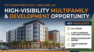 Plus de détails pour 3314 San Pablo Ave, Oakland, CA - Terrain à vendre
