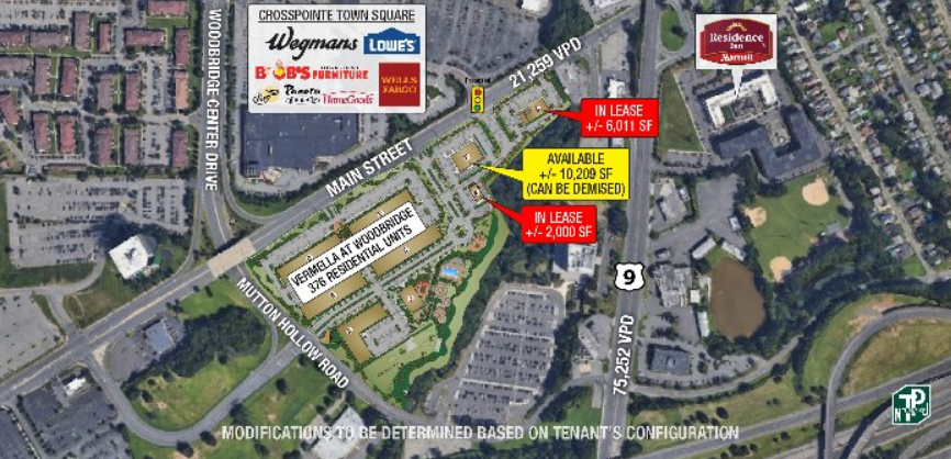 Main St & Mutton Hollow Rd Rd, Woodbridge, NJ for lease - Building Photo - Image 1 of 1