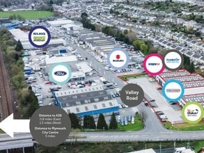 2-14 Valley Rd, Plymouth, DEV - Aerial  map view - Image1