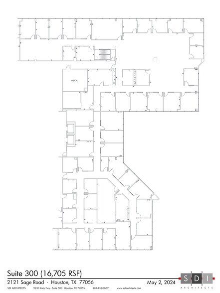 2121 Sage Rd, Houston, TX à louer - Plan de site - Image 1 de 20