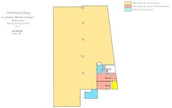 61 Avenue Le Notre, Villeneuve-d'Ascq à louer Plan d’étage- Image 1 de 1