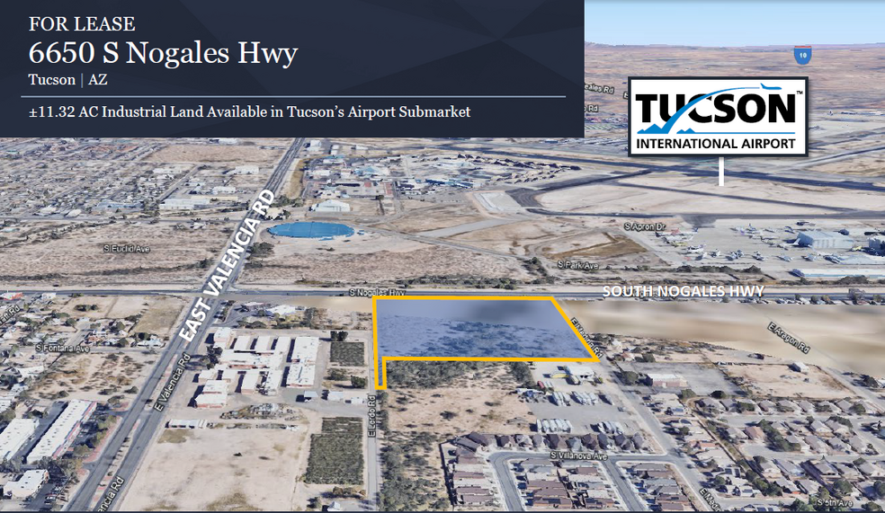 6650 Nogales hwy, Tucson, AZ for lease - Aerial - Image 1 of 3