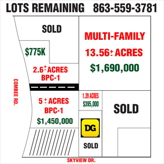 Plus de détails pour 2690 Skyview Rd, Lakeland, FL - Terrain à vendre