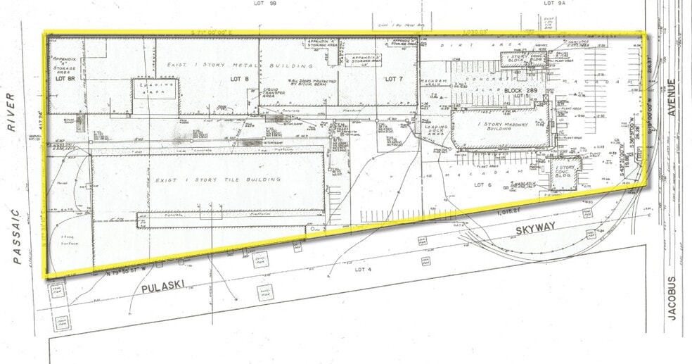 55 Jacobus Ave, Kearny, NJ for sale - Site Plan - Image 3 of 3