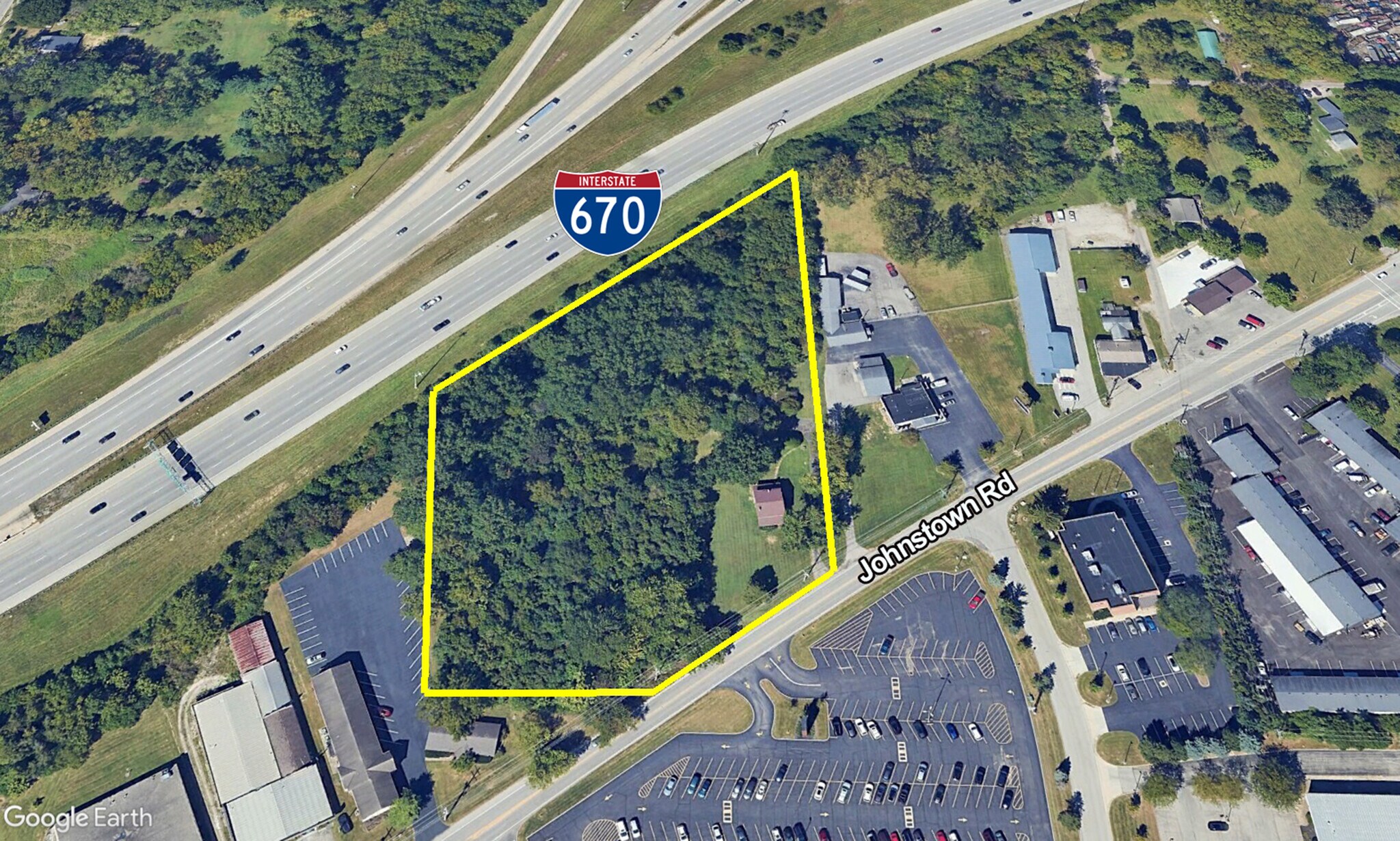 2876 Johnstown rd, Columbus, OH for sale Aerial- Image 1 of 6