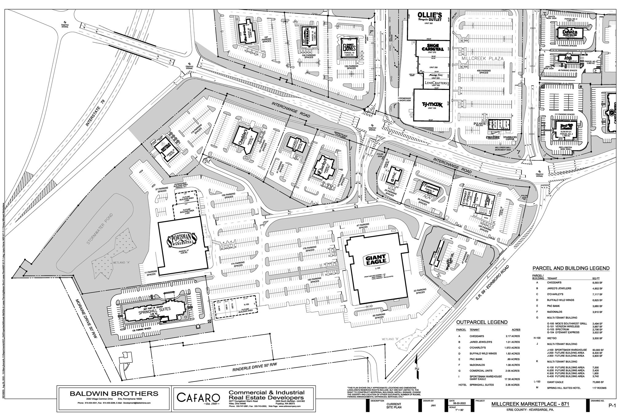 2065 Interchange Rd, Erie, PA à louer Plan de site- Image 1 de 2